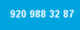920 988 32 87 920 988 32 87